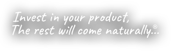 Invest in your product, the rest will come naturally...
